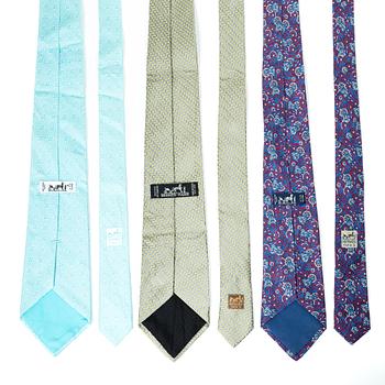 Hermès, ties, 3 pcs.