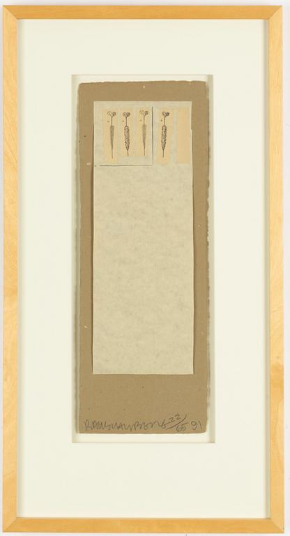 Robert Rauschenberg, from "Shirtboards".