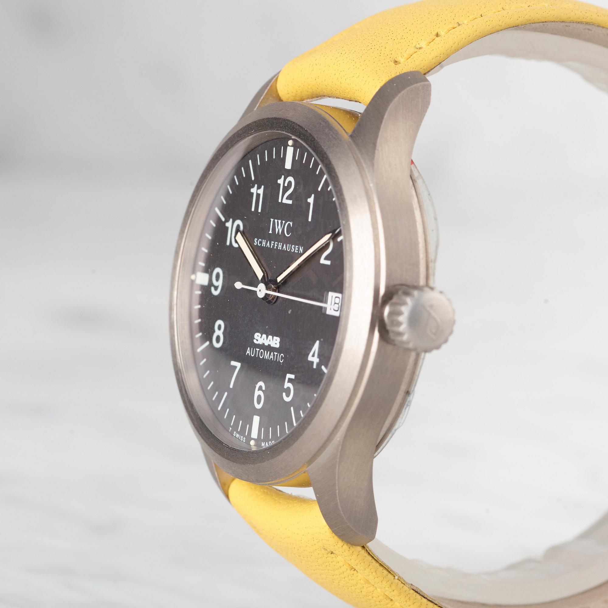 IWC, Mark XII Saab, 'Mellow Yellow'.