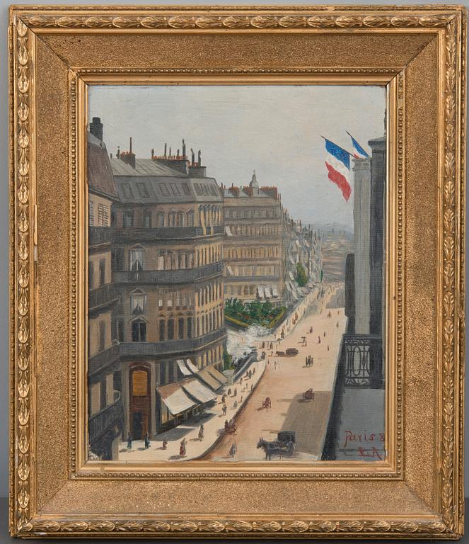 Elin Alfhild Nordlund, GATUVY FRÅN PARIS.