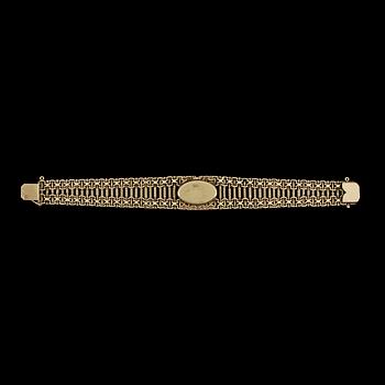 ARMBANDSUR, dam, 18k guld, Tissot, 1960-80-tal. Totalvikt ca45,8g.