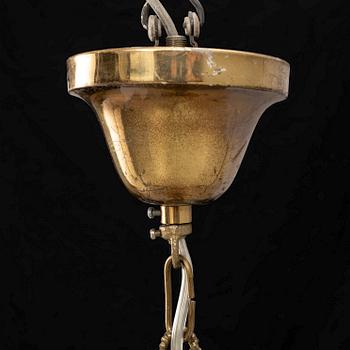 An Empire style chandelier, early 20th century.