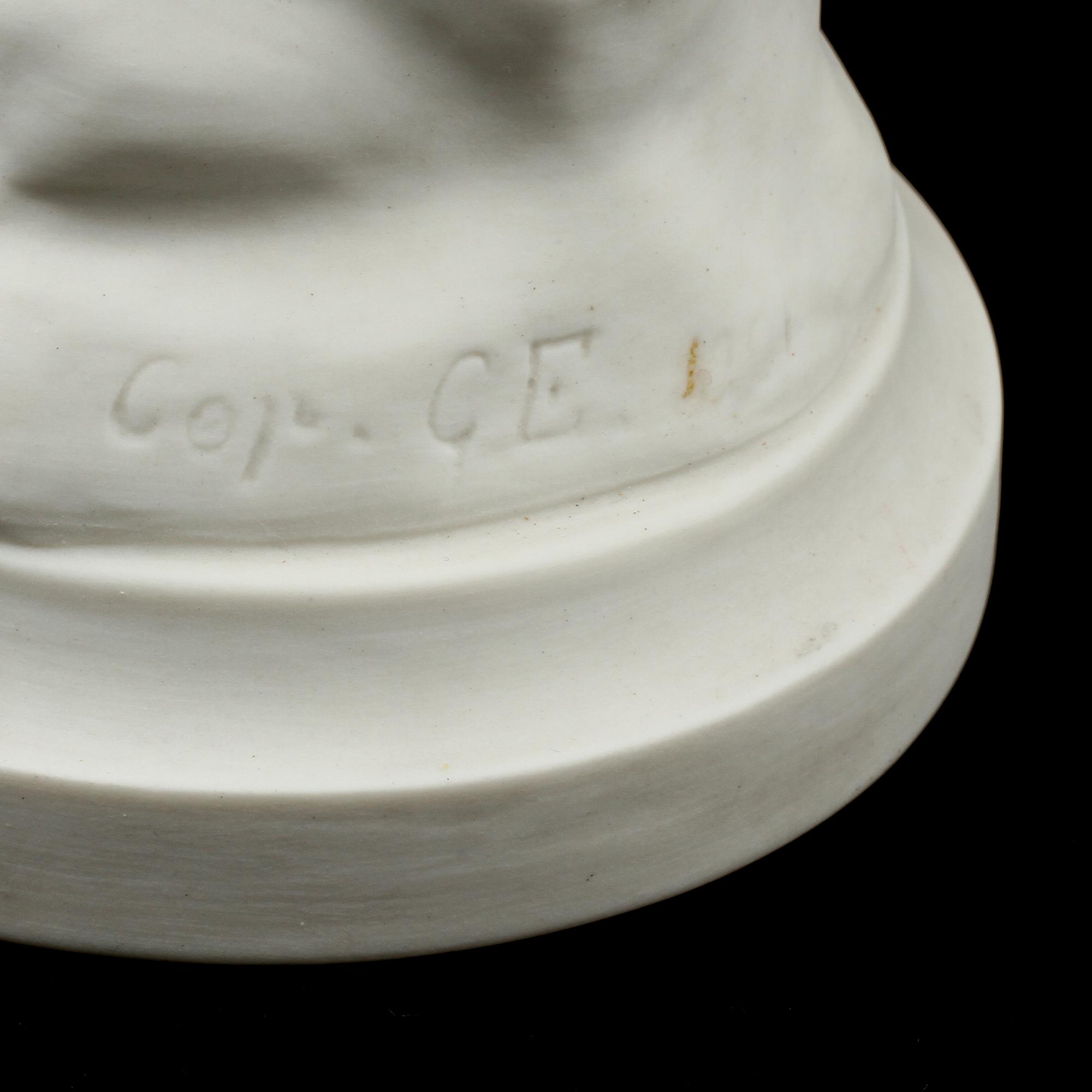FIGURIN, parian, Gustafsberg, 1920.