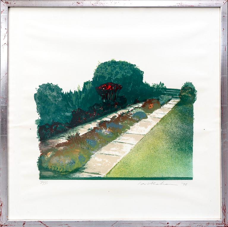 Ivor Abrahams, a set of four serigraphs in colour signd dated and numbered 75 36/55.