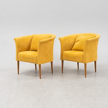 Marie Norell-Möller, a pair of 'Cicci', easy chairs, Norell Möbel.