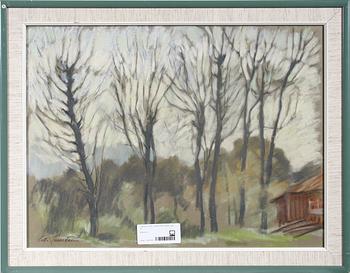 Lotte Laserstein · LOTTE LASERSTEIN, pastell, sign.