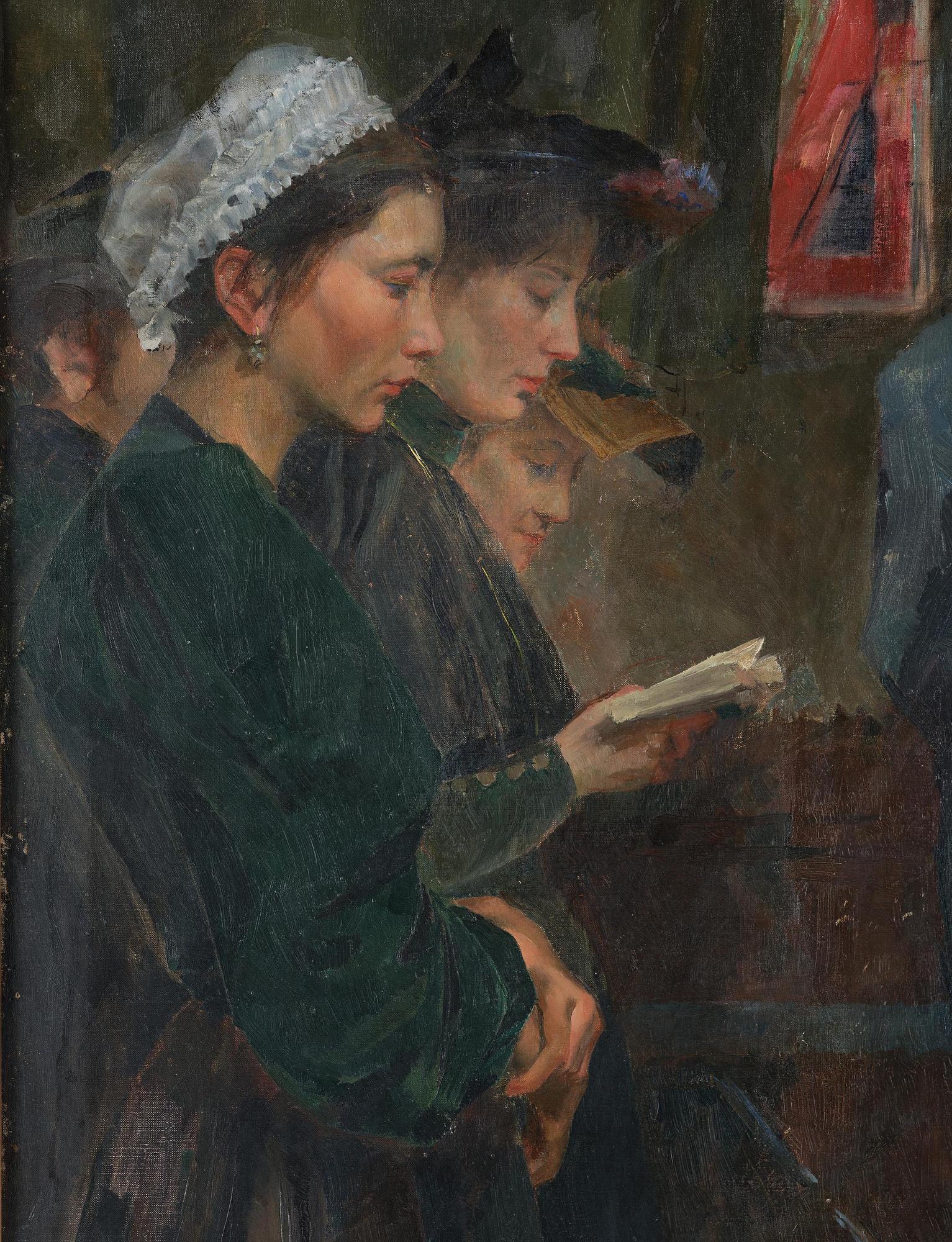 Carl Wilhelmson, "Under tysta mässan".