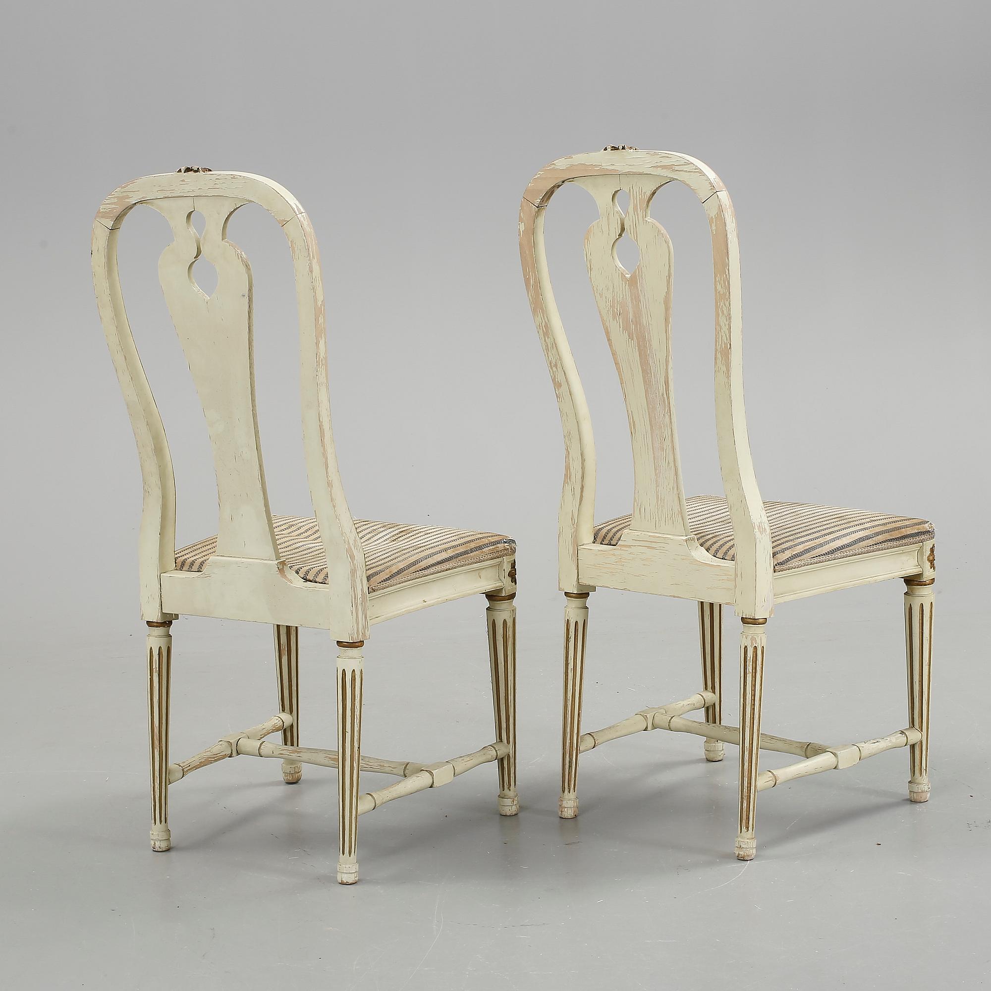 MATSALSSTOLAR, 8 st, 1900-tal.