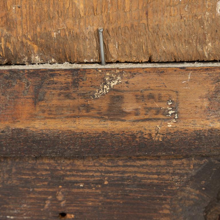 Spegel, Stockholmsarbete i rokoko av Johan Åkerblad (mästare i Stockholm 1758-1799).