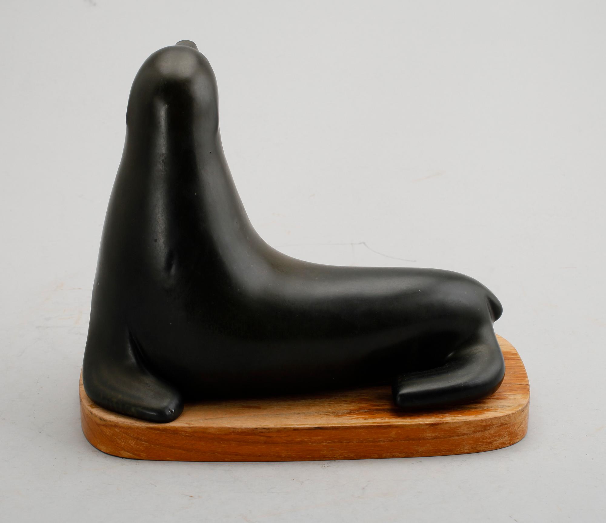 SKULPTUR, stengods, Gunnar Nylund, Rörstrand.