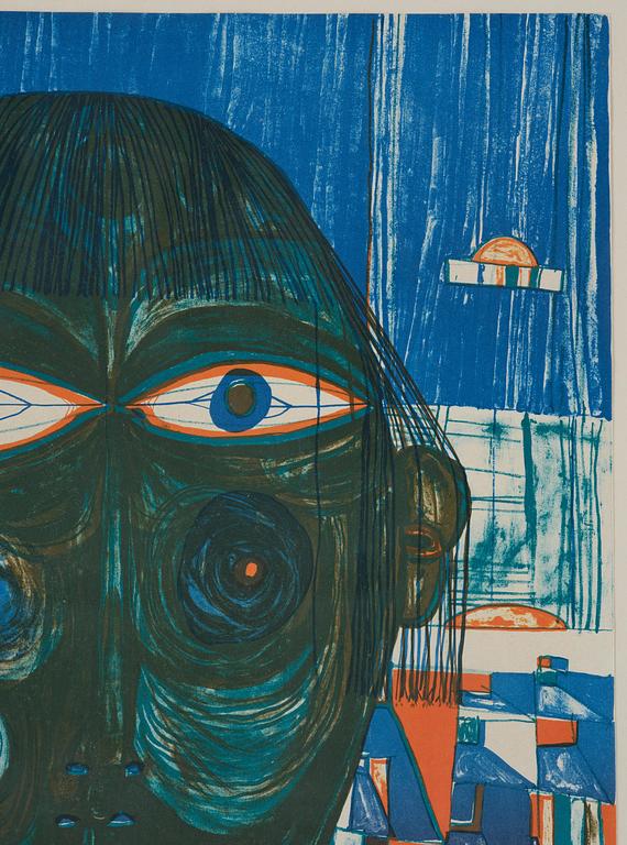 Friedensreich Hundertwasser, "Die Araberin".
