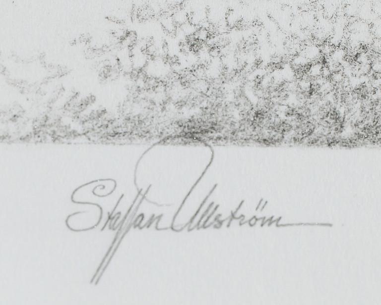 STAFFAN ULLSTRÖM, litografi, signerad, èpreuve d'artiste.