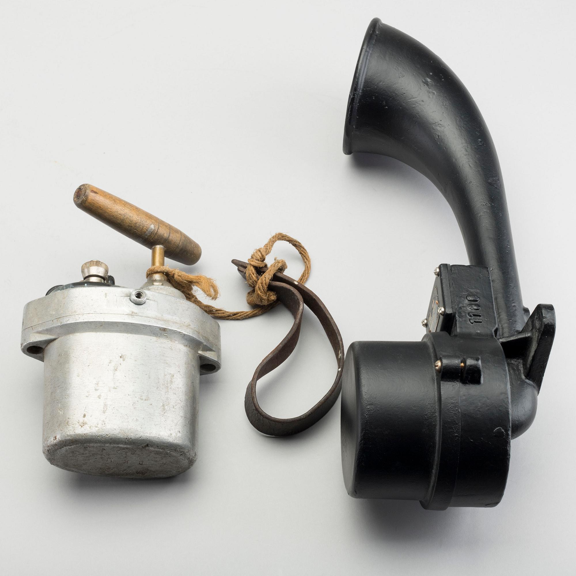 SIGNALHORN Carl Th. Malling samt GRUVDETONATOR SCHAFFLER & CO, 1900-talets första del.