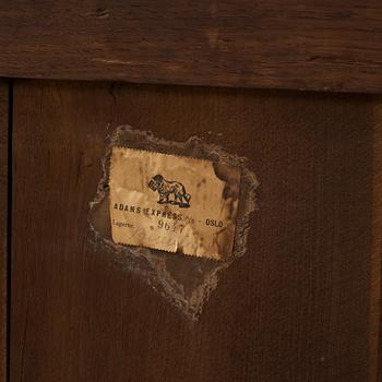 A Directoire late 18th century mahogany commode.