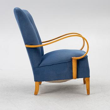 A Swedish Modern armchair, 1940s.