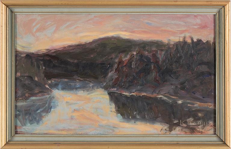 KARL-RAGNAR JOHANNESSON, oil on canvas, signed K. Ragnar.