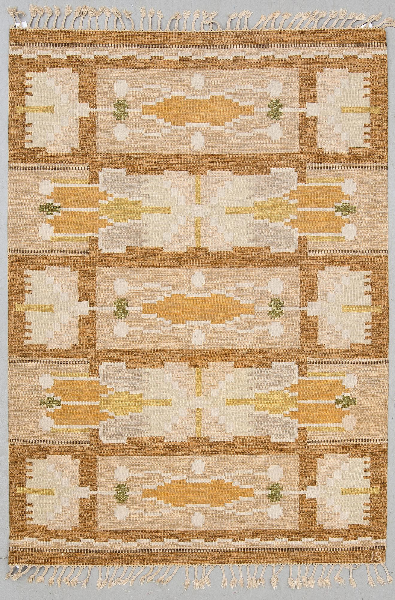 MATTA, rölakan, monogramsignerad IS (Ingegerd Silow), ca 233 x 168 cm.