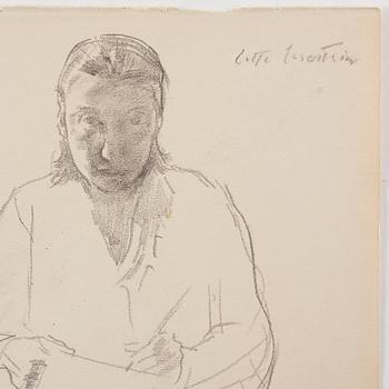 Lotte Laserstein, Självporträtt.