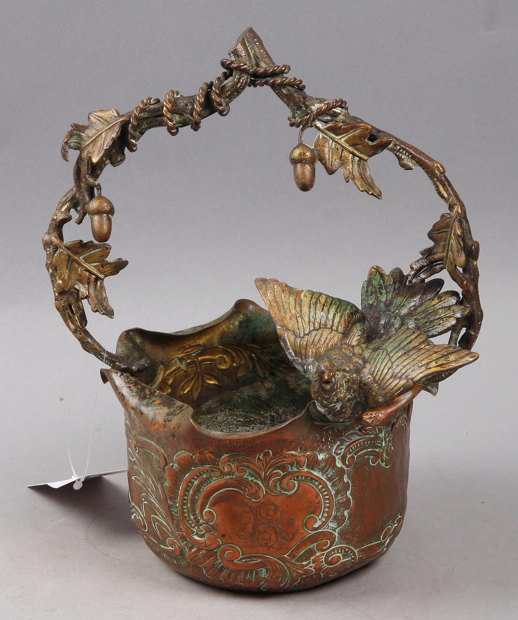 KORG, bla koppar. 1800/1900-tal.