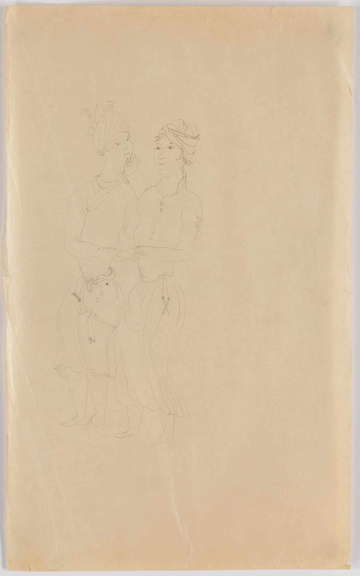JOHANNES RIAN, 10 drawings and sketches.