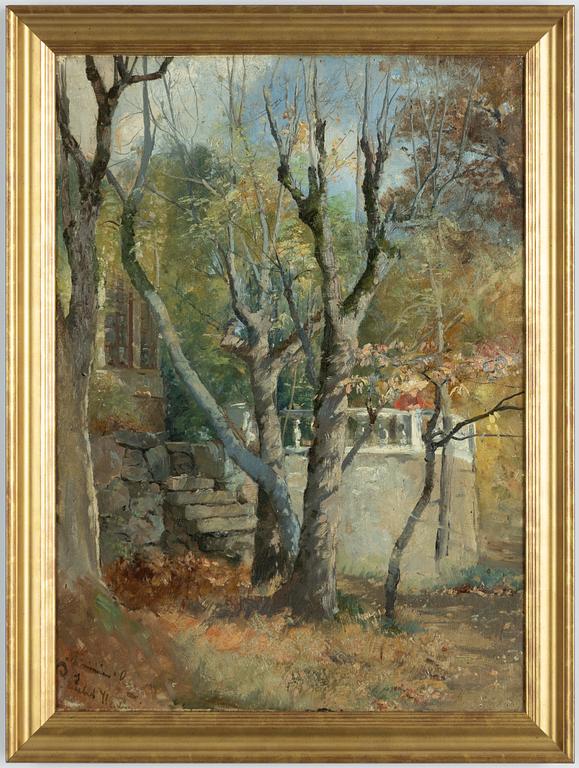 Elisabeth Warling, Gazebo in the park.