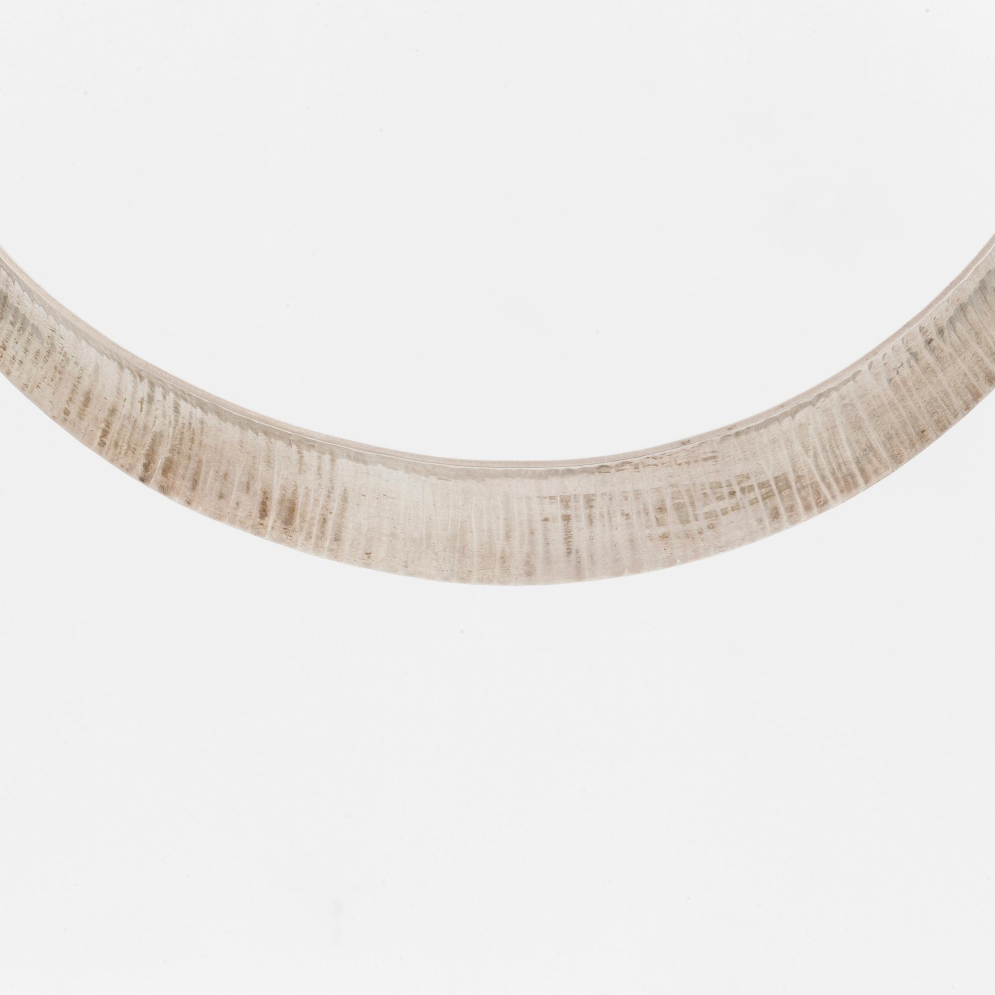 STIGBERT, a sterling silver necklace from Waldemar Atelje, Skara, 1975.