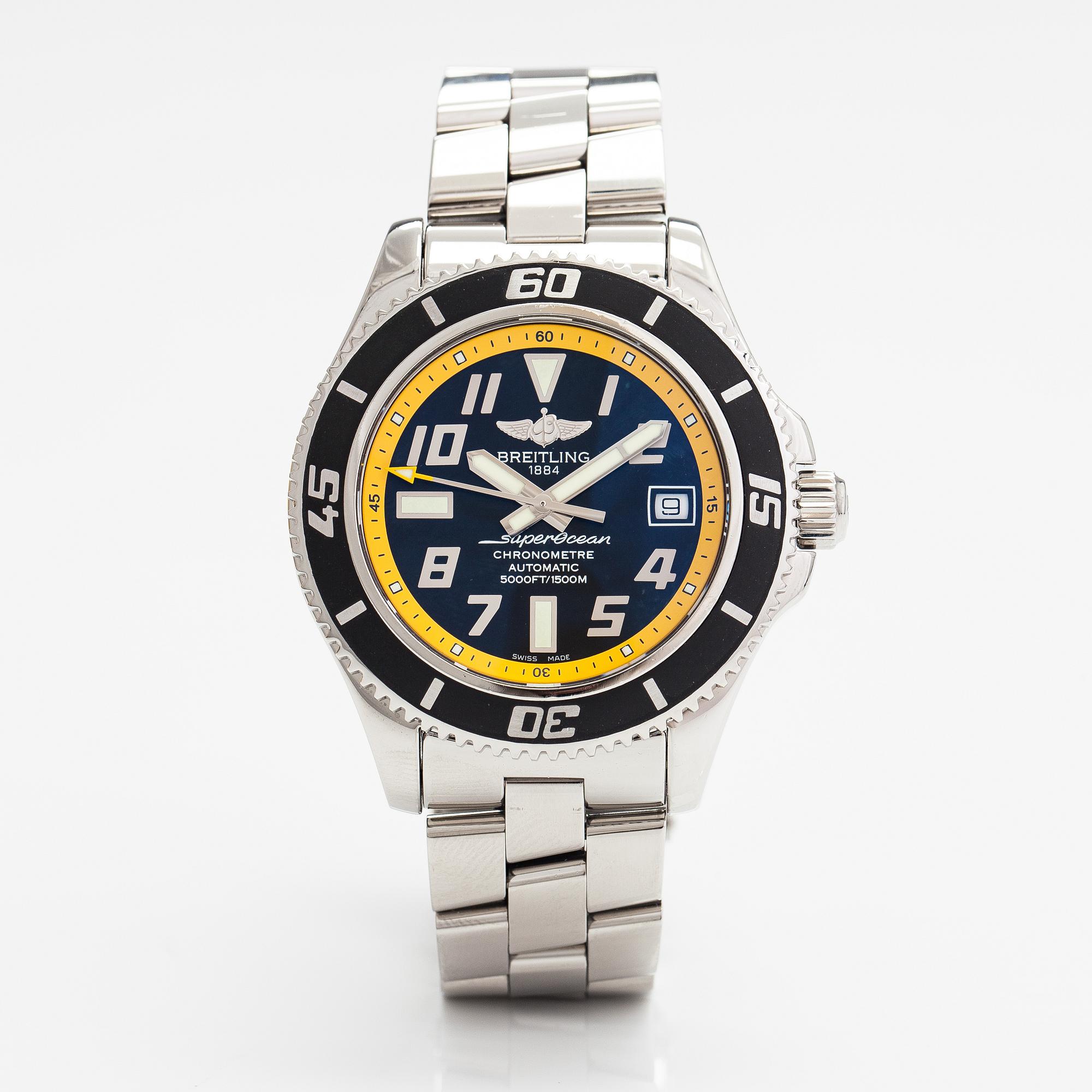 Breitling, Superocean, wristwatch, 42 mm.