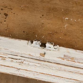 An early 19th Century Gustavian cupboard.