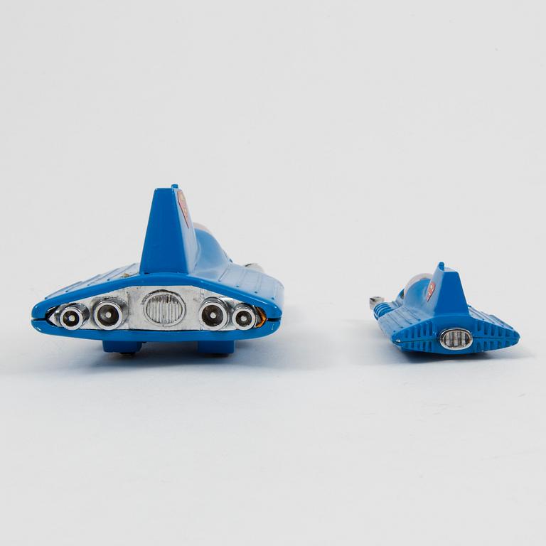 CORGI TOYS, 2 stycken "Supermobile", prototyper, 1970-tal.