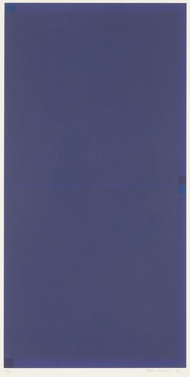 Timo Aalto, serigrafi, signerad och daterad -92, numrerad 36/40.