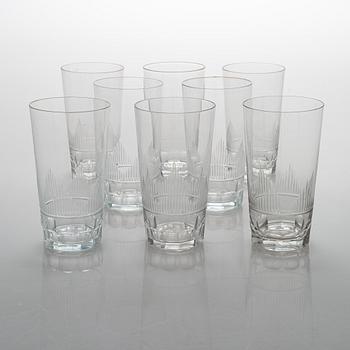 A 1940's  30-piece glassware, 'Marjatta' for Iittala.