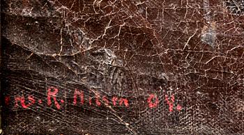 JENS R. NILSEN, olja på duk, sign och dat -04.