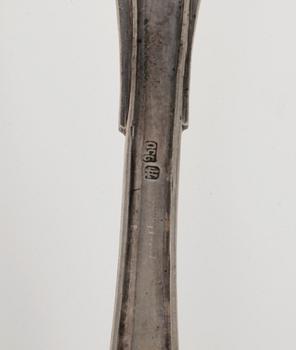 PARTI SILVER, 6+2+2+2 delar, Kina, 1900-tal. Total vikt ca 636 g.