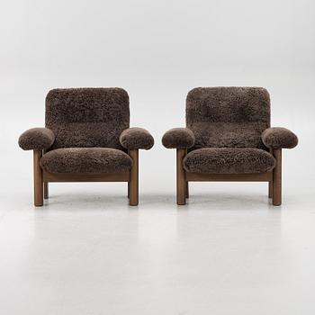 Anderssen & Voll, fåtöljer, ett par, "Brasilia", Audo Copenhagen, Danmark.