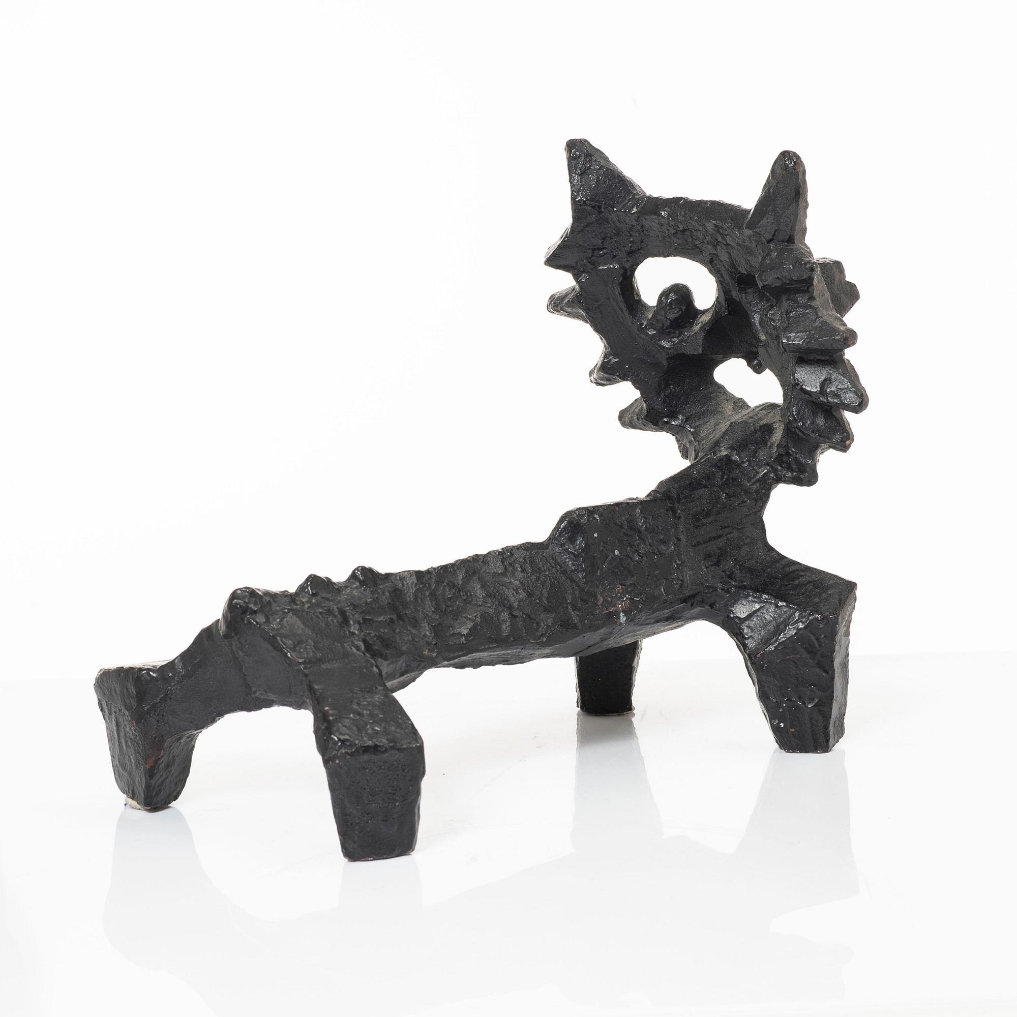 Olle Hermansson, fire dog, "The Fox", Husqvarna.