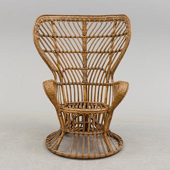 GIO PONTI, fåtölj, Bonacina, Italien, 1950-tal.