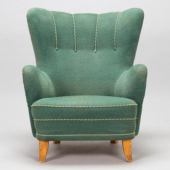 Ilmari Lappalainen, fåtölj, "Rex", Asko 1900-talets mitt.