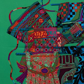 Hermès, scarf, "Voyage en Étoffes".