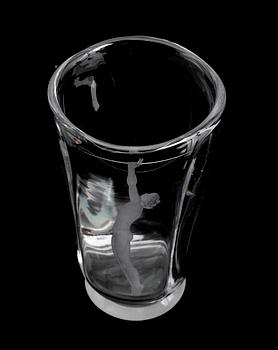 VAS, glas, Vicke Lindstrand, Orrefors.