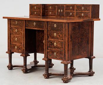 A Swedish late Baroque 18th century writing desk.