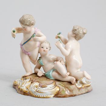 FIGURGRUPP, porslin, Meissen, 1900-tal.