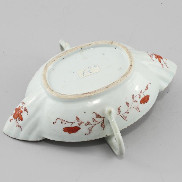RÖKELSEKAR, porslin, Kina, 1800-tal.