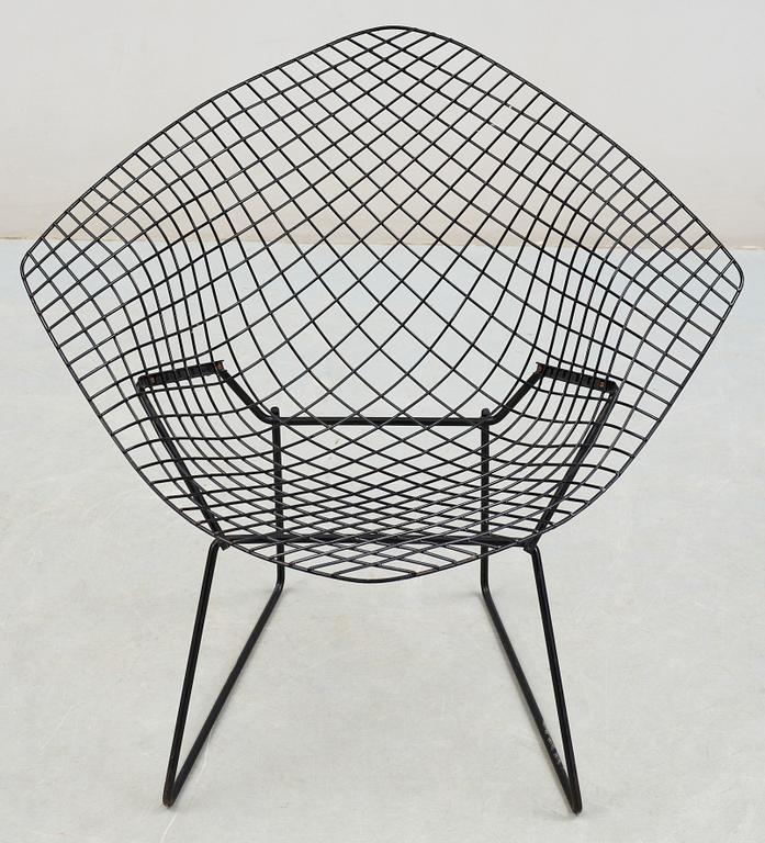 FÅTÖLJ, "Diamond chair", Harry Bertoia, modellen formgiven år 1952.