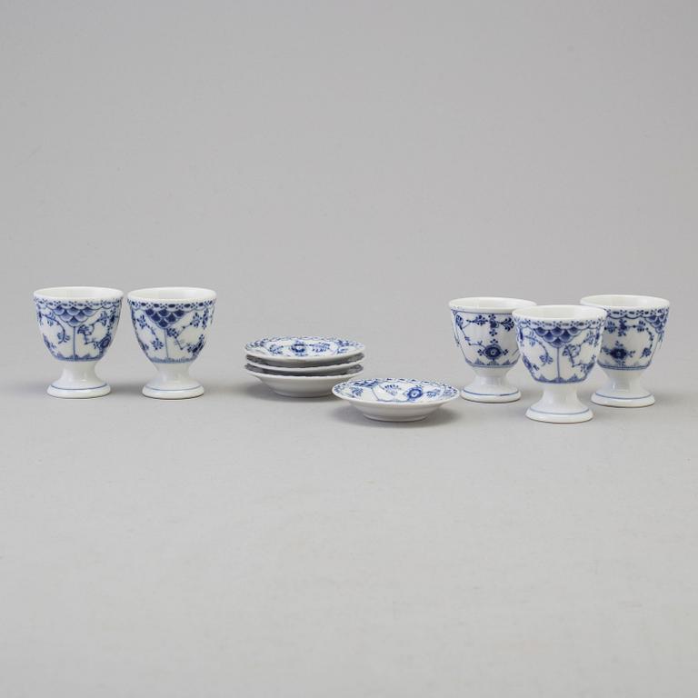 A set of 49 pieces of 'Musselmalet' porcelain tableware, Royal Copenhagen.