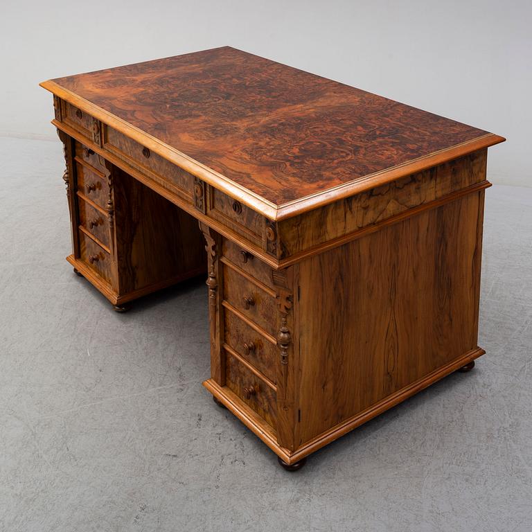 WRITING DESK, late 19th / early 20th century.