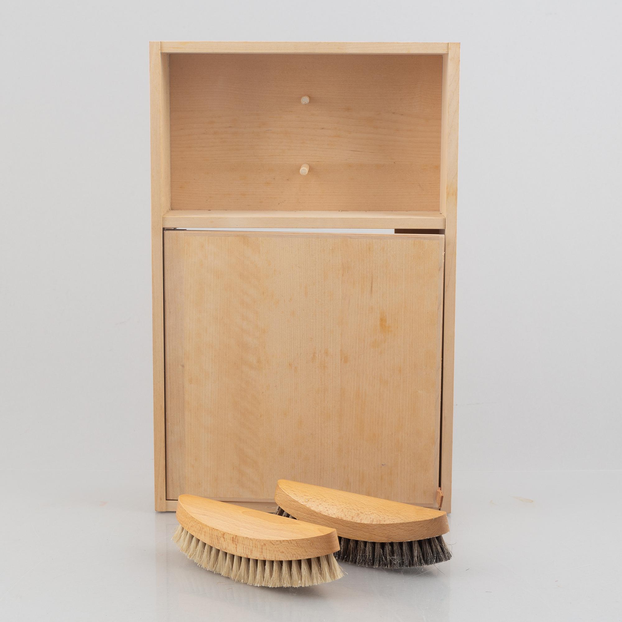 A cabinet for shoe care, Carl Malmstens Skola, Stockholm.
