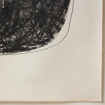 Lucio Fontana, "Concetto Spaziale n. 1".