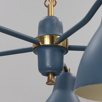 A Swedish Modern ceiling lamp, 1950's.