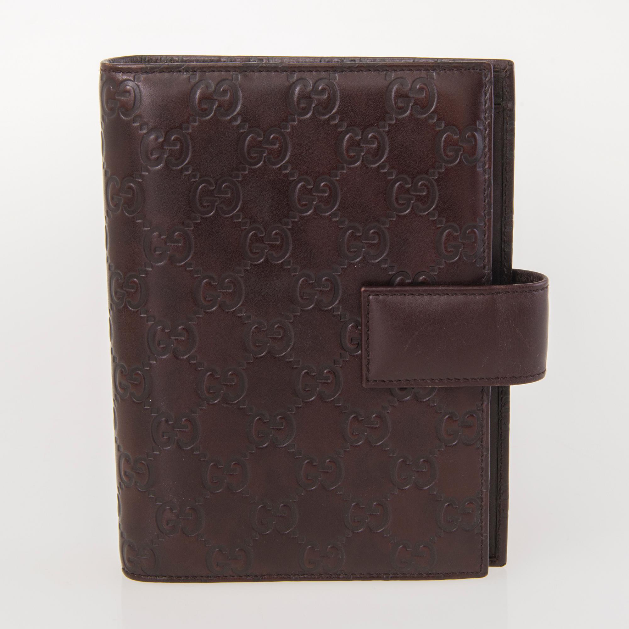 GUCCI Belt and Agenda Cover.