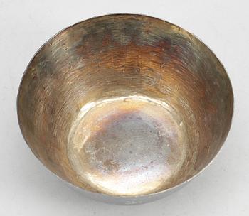 SKÅL, silver, Tapio Wirkkala, Finland, 1972. Vikt ca 307 g.